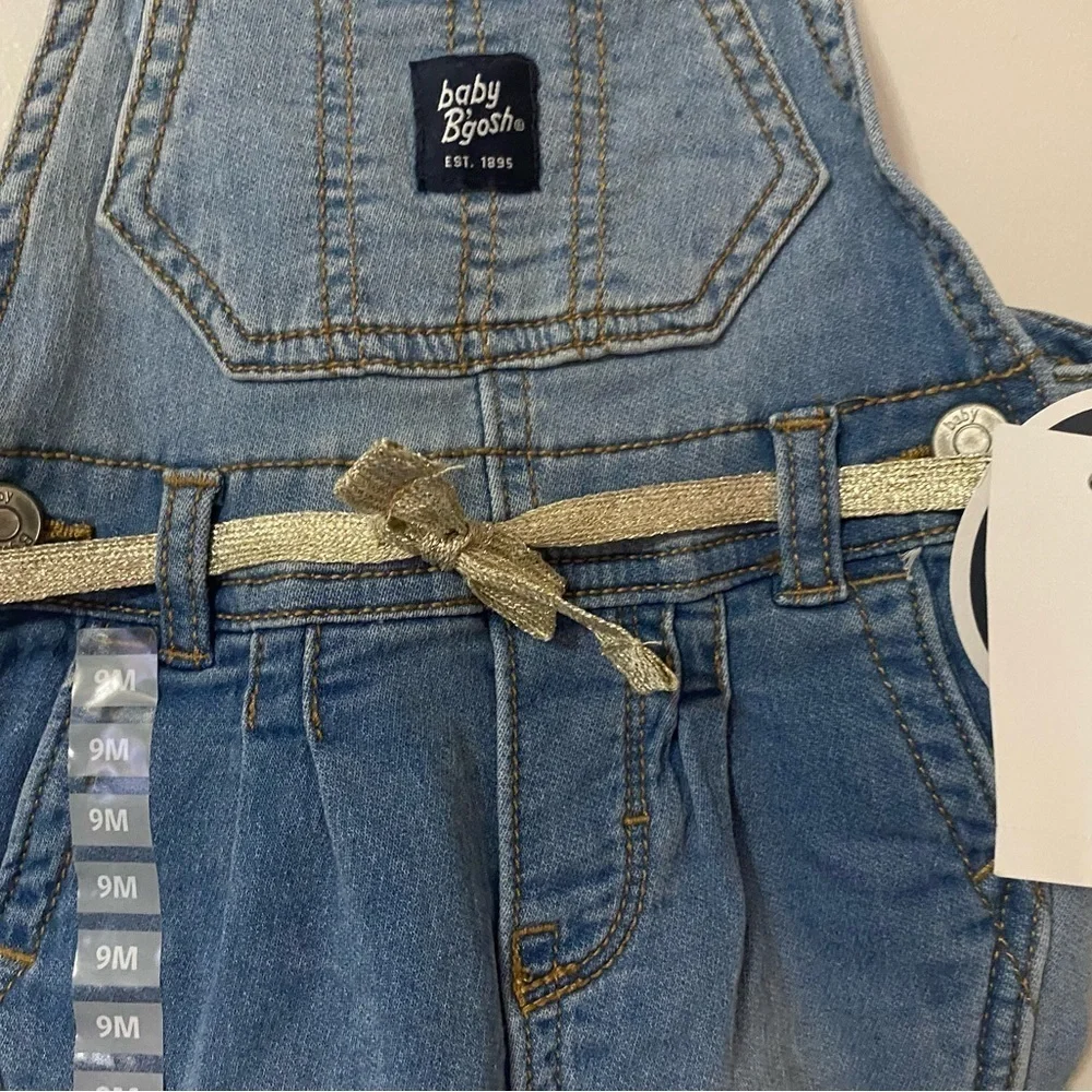 NWT Oshkosh B’Gosh Knit‎ Denim Overalls